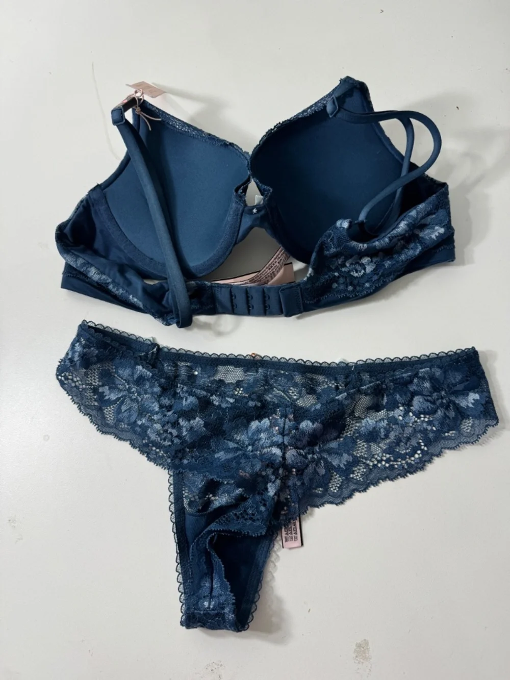 Victoria's Secret Push Up Bra 34A & Panty Set - NEW WITH TAGS